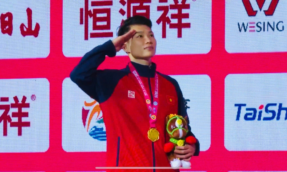 Vietnam delegation wins 4 gold medals at 2025 Sanda World Cup 